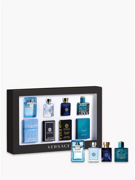 mini deluxe cologne set versace|versace mini cologne gift set.